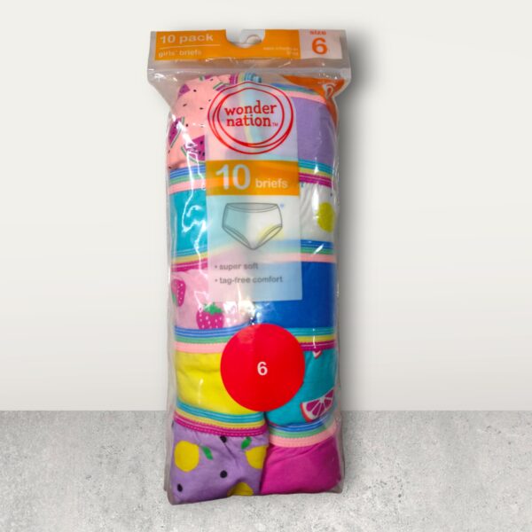 PACK DE INTERIORES DE NIÑA