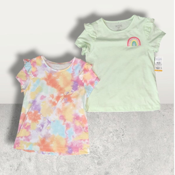SET DE CAMISETAS DE NIÑA TALLA 7