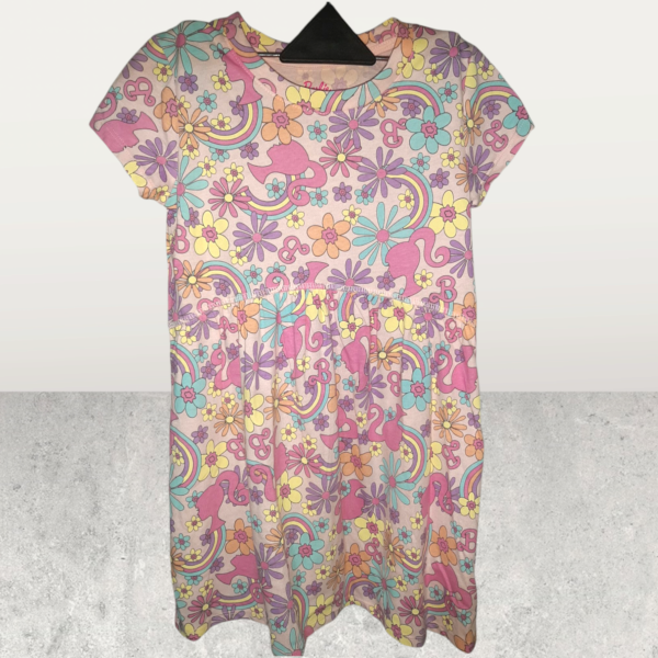 VESTIDO BARBIE DE NIÑA TALLA 6